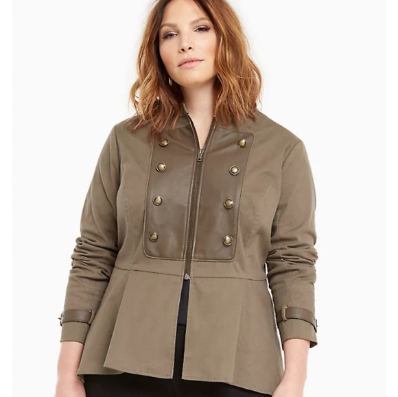 torrid Jackets & Blazers - Torrid disney Peter Pan/neverland peplum Jacket size 1X